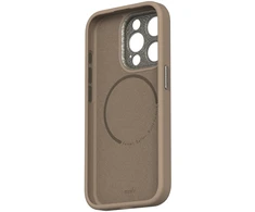Dėklas Moshi Napa for iPhone 15 Pro - Woodsmoke ruda