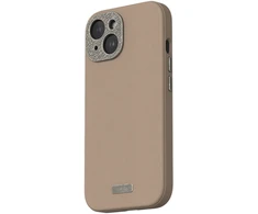 Dėklas Moshi Napa, skirta iPhone 15 – Woodsmoke ruda