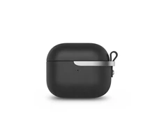 Moshi Pebbo Luxe apsauginis dėklas, skirtas AirPods 3 juodas