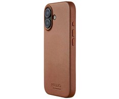 Mujjo Full Odinis dėklas MagSafe Case for iPhone 17 Brown