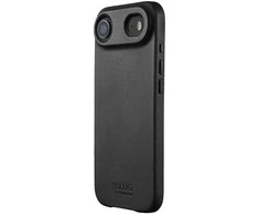 Mujjo Odinis dėklas - etui skórzane do iPhone Air kompatybilne su MagSafe (juodas)