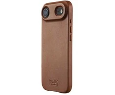 Mujjo Full Odinis dėklas for iPhone 17 Air - Tan