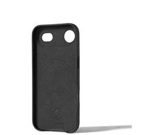 Mujjo Odinis dėklas - etui skórzane do iPhone Air kompatybilne su MagSafe (juodas)