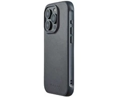 Dėklas Troubadour Goods Limited Mujjo Shield Case – iPhone 15 Pro dėklai, suderinami su MagSafe (plieno mėlyna)