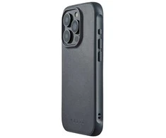 Dėklas Troubadour Goods Limited Mujjo Shield Case – iPhone 15 Pro dėklai, suderinami su MagSafe (plieno mėlyna)