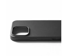 Mujjo odinis dėklas iPhone 16 Pro Max juoda