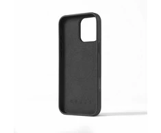 Mujjo odinis dėklas iPhone 16 Pro Max juoda
