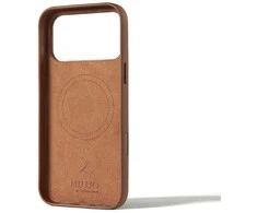 „Mujjo“ odinis dėklas, skirtas „iPhone 17 Pro Max“ – rudas
