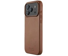 „Mujjo“ odinis dėklas, skirtas „iPhone 17 Pro Max“ – rudas