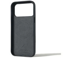 Mujjo Odinis dėklas - etui skórzane do iPhone 17 Pro Max kompatybilne su MagSafe (basalt)
