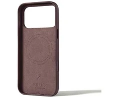 Mujjo Odinis dėklas - etui skórzane do iPhone 17 Pro Max kompatybilne su MagSafe (bronze red)