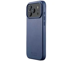 Mujjo Odinis dėklas for iPhone 17 Pro Max - Monaco Mėlyna