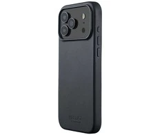 Mujjo Odinis dėklas - etui skórzane do iPhone 17 Pro Max kompatybilne su MagSafe (basalt)