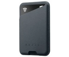 Dėklas Mujjo Leather MagSafe Wallet - Basalt