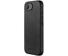 Mujjo Full Odinis dėklas - etui skórzane do iPhone 16e kompatybilne su Magsafe (juodas)