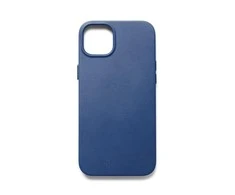 Mujjo Full Odinis dėklas with MagSafe for iPhone 14/15 Plus - Monaco Mėlyna