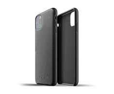 Mujjo Full Odinis dėklas for iPhone 11 Pro Max - Juodas