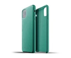 Mujjo Mujjo pilnas odinis dėklas – odinis dėklas, skirtas iPhone 11 Pro Max (žalias)