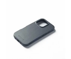 „Mujjo Shield“ dėklas, skirtas „iPhone 16 Pro“, su maksimalia apsauga ir suderinamumu su „MagSafe“ – plieno mėlynumo