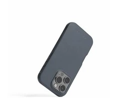 „Mujjo Shield“ dėklas, skirtas „iPhone 16 Pro“, su maksimalia apsauga ir suderinamumu su „MagSafe“ – plieno mėlynumo
