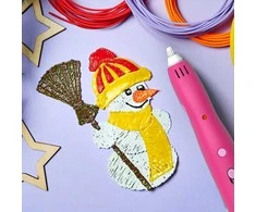 myFirst 3dPen Make długopis 3D + 9 kolorowych wkładów PCL raudona