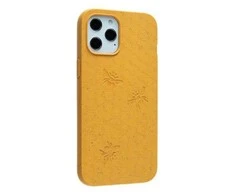 Dėklas Pela Classic case Hive Edition - Bee for iPhone 12 Pro Max - Honey Geltona