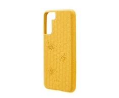Dėklas Pela Classic case Hive Edition - Bee for Samsung S21+ - Honey Geltona
