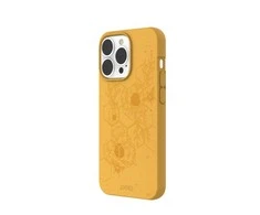 Dėklas Pela Classic case Hive Edition - Honey for iPhone 13 Pro - Honey Geltona