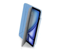 Pipetto Origami No3 Pieštukas Case for iPad Air 13 - Light mėlynas