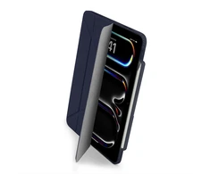 Pipetto Origami No3 Pieštukas Case for iPad Pro 11 - Dark mėlynas