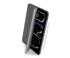 Pipetto iPad Pro 13 (2024) Origami No1 originalus dėklas – pilkas