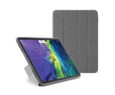 Planšetinio kompiuterio dėklas Pipetto Pipetto Origami - obudowa ochronna do iPad 11 Pro 2020 (Dark Pilkas)