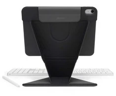 Pipetto iPad Air 13 (2024) Origami No6 Stand Case - Juodas