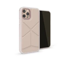 „Pipetto Origami Snap“ dėklas, skirtas „iPhone 12 Pro Max“ – dulkėtos rožinės spalvos