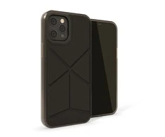 Pipetto Origami Snap Case for iPhone 12 Pro Max - Juodas