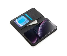 Pipetto iPhone XR 2-in-1 Magnetic Folio Case with removable magnetic shell - Juodas