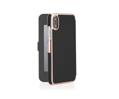 Pipetto Slim Wallet Mirror Case for iPhone XR