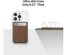 Diktofonas PLAUD Note Case Brown – užrašų dėklas, rudas