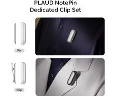 Diktofonas PLAUD NotePin Clip and Magnetic Pin - Cosmic Pilkas