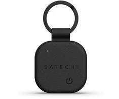 „Satechi FindAll?“ veganiškos odos raktų pakabukas su „Find My“ ir „Apple Find My“ – Juodas