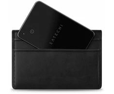 Lokalizator zgodny su Apple Find My Satechi FindAll Wallet Card w formie karty ST-LFAWCK juoda