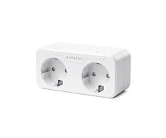 Maršrutizatorius „Satechi Homekit Dual Smart Outlet“.