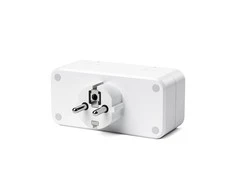 Maršrutizatorius „Satechi Homekit Dual Smart Outlet“.