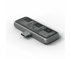 Adapteris ŠAKOTUVAS 3in1 USB C Satechi Mobile XR ST-HXRSDM erškėčiai pilka