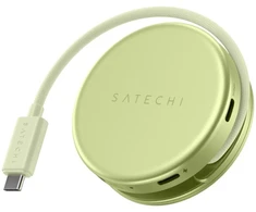 „Satechi OntheGo?“ 5 viename daugiaportinis adapteris, skirtas „MacBook Neo“ – citrusinis
