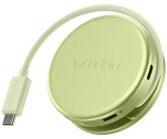 „Satechi OntheGo?“ 5 viename daugiaportinis adapteris, skirtas „MacBook Neo“ – citrusinis