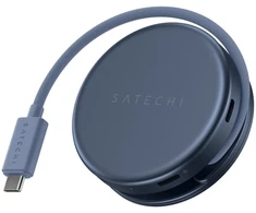 Satechi OntheGo? 5 viename kelių prievadų adapteris, skirtas MacBook Neo – Indigo