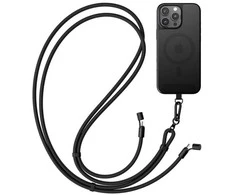 Satechi OntheGo Crossbody Lanyard Cable Juodas