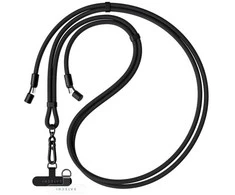 Satechi OntheGo Crossbody Lanyard Cable Juodas