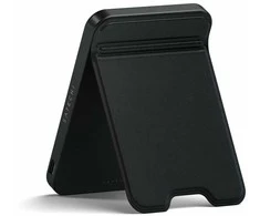 Magnetinė išorinė baterija su stovu Satechi OntheGo Powerbank 5000mAh MagSafe Qi2 (juoda)